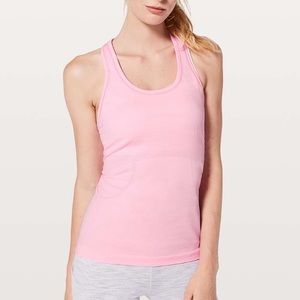 lululemon swiftly tech racerback pink size 8